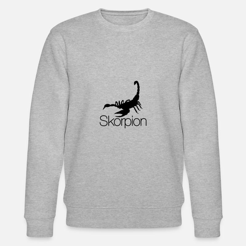 Skorpion - Stanley/Stella Unisex Bio-Sweatshirt CHANGER  - Grau meliert