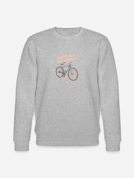 Voulez-vous monter sur ma selle ? - Sweat bio CHANGER Stanley/Stella Unisexe - gris chiné