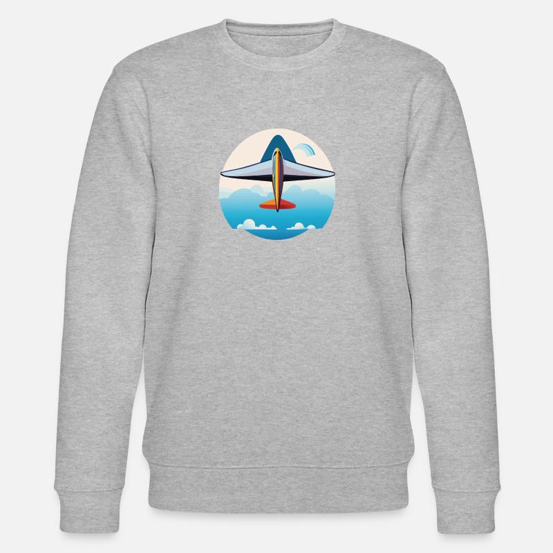 BlueBignose - Stanley/Stella Unisex Bio-Sweatshirt CHANGER  - Grau meliert