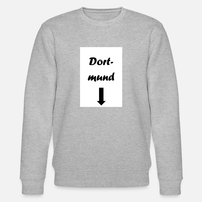 dortmund - Stanley/Stella Unisex Bio-Sweatshirt CHANGER  - Grau meliert