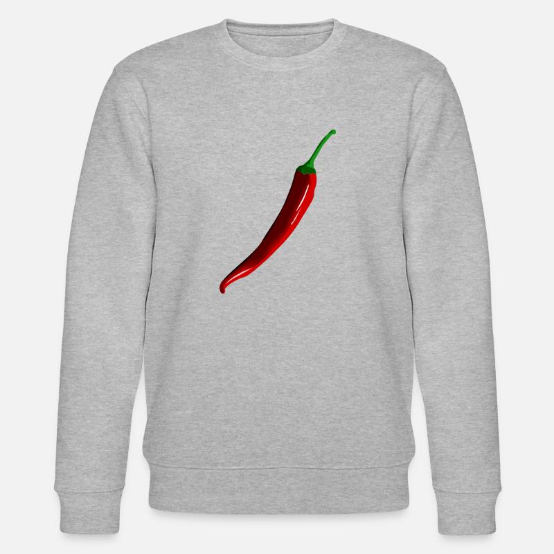 Chili - Stanley/Stella Unisex Bio-Sweatshirt CHANGER  - Grau meliert