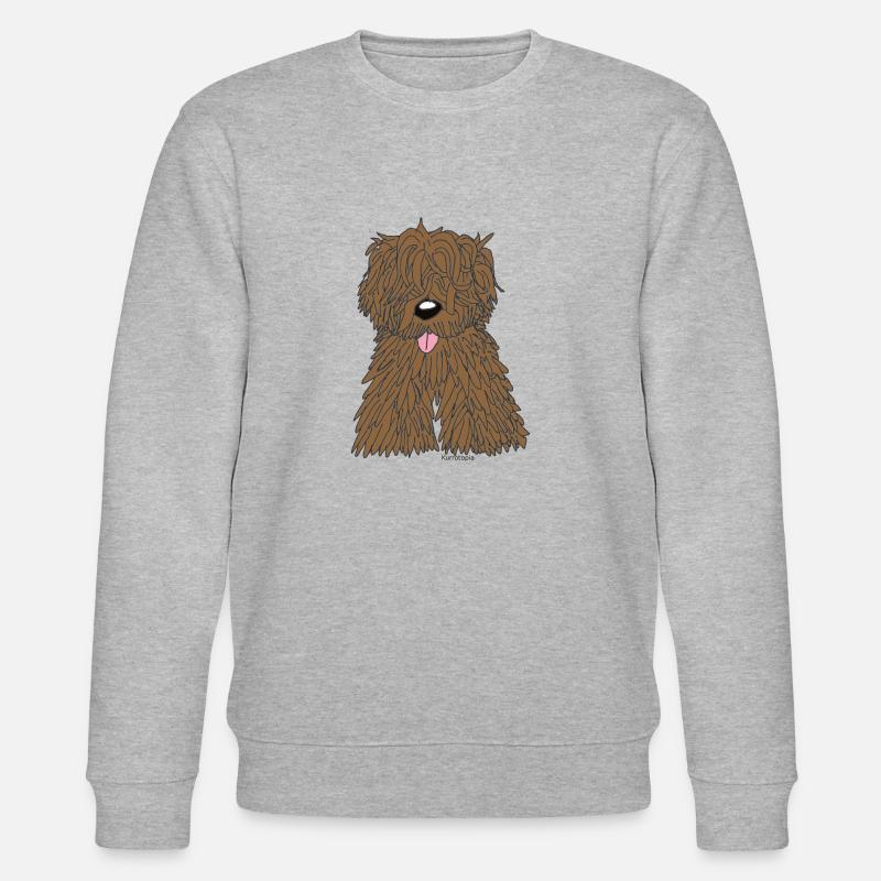 pdae original choco - Stanley/Stella Unisex Bio-Sweatshirt CHANGER  - Grau meliert