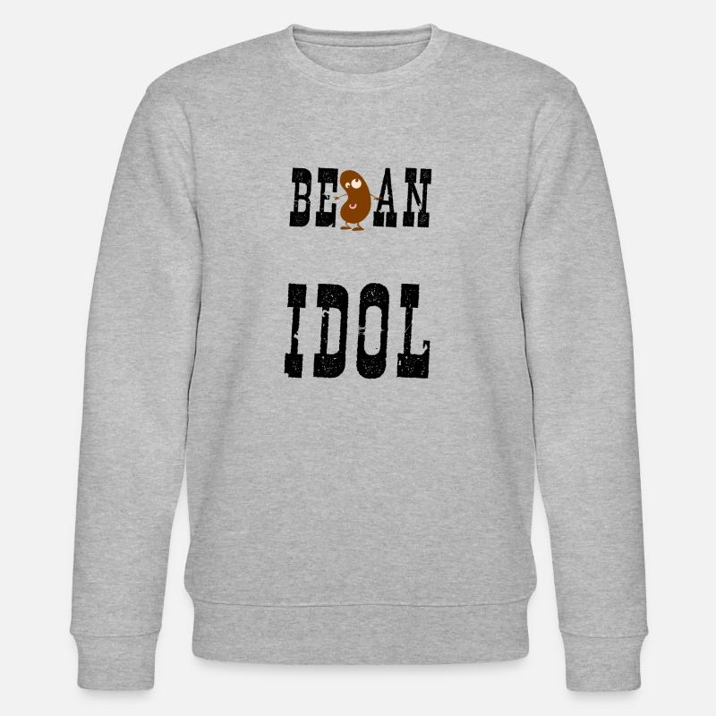 Sei ein Idol - Stanley/Stella Unisex Bio-Sweatshirt CHANGER  - Grau meliert