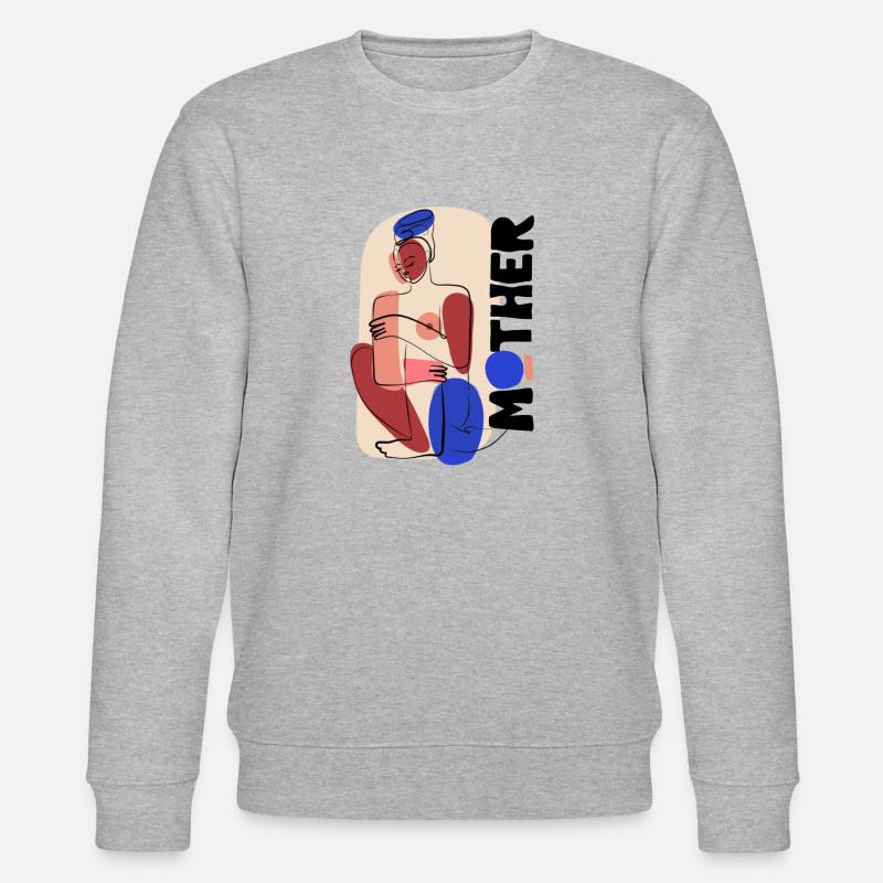 Mère - Sweat bio CHANGER Stanley/Stella Unisexe - gris chiné