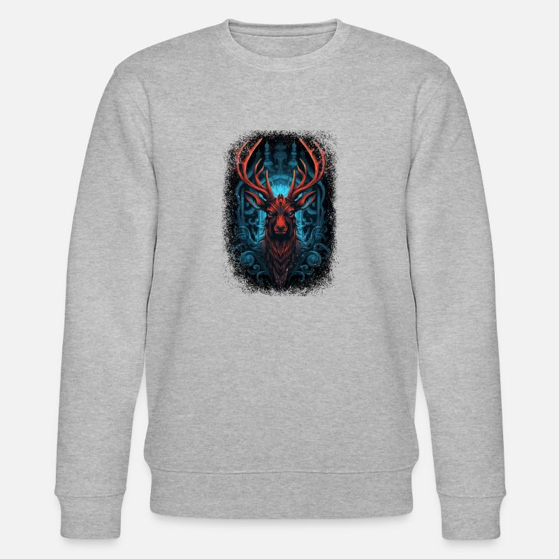 statement christmas funny bday 2020 - Stanley/Stella Unisex Bio-Sweatshirt CHANGER - Grau meliert
