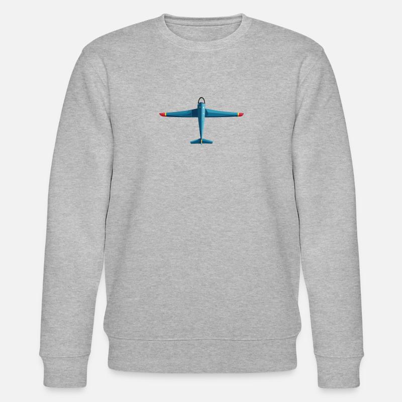 BleuPointe rouge - Sweat bio CHANGER Stanley/Stella Unisexe - gris chiné