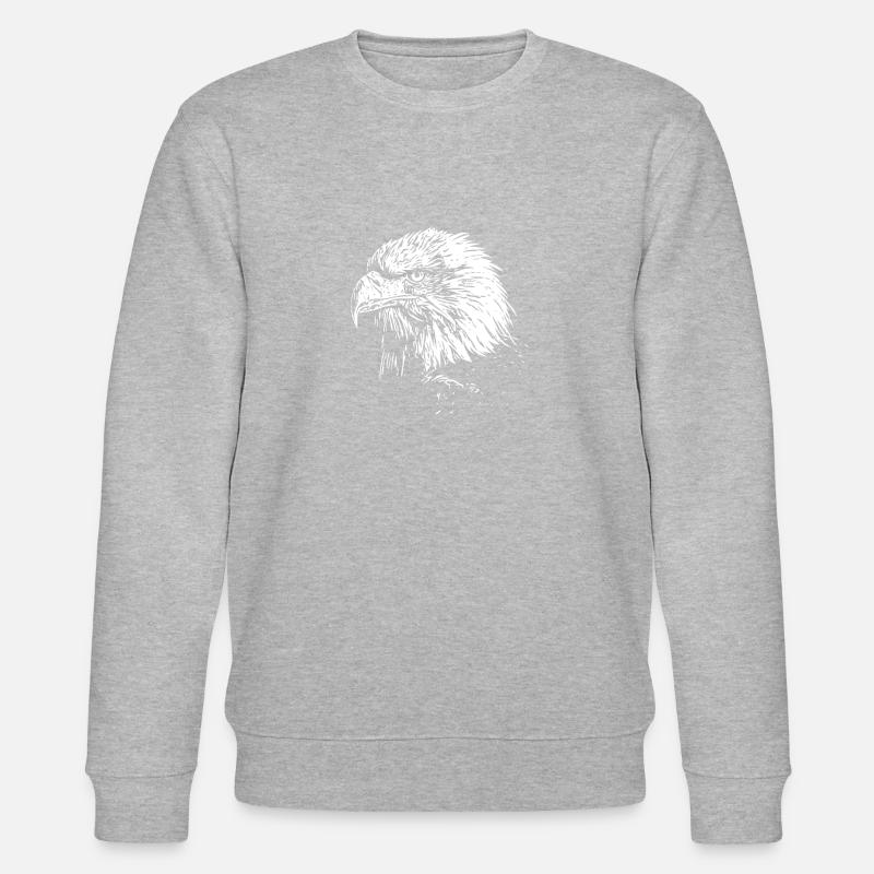 Eagle - Stanley/Stella CHANGER Unisex Organic Sweatshirt - heather grey