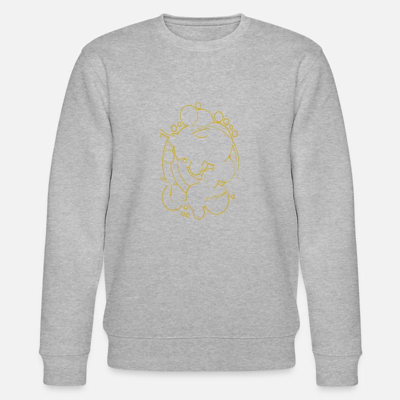 Abstract pattern - Stanley/Stella CHANGER Unisex Organic Sweatshirt - heather grey