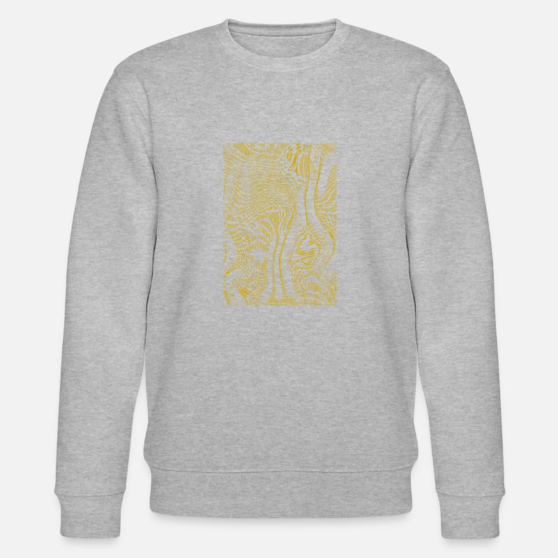 abstraktes muster - Stanley/Stella Unisex Bio-Sweatshirt CHANGER  - Grau meliert