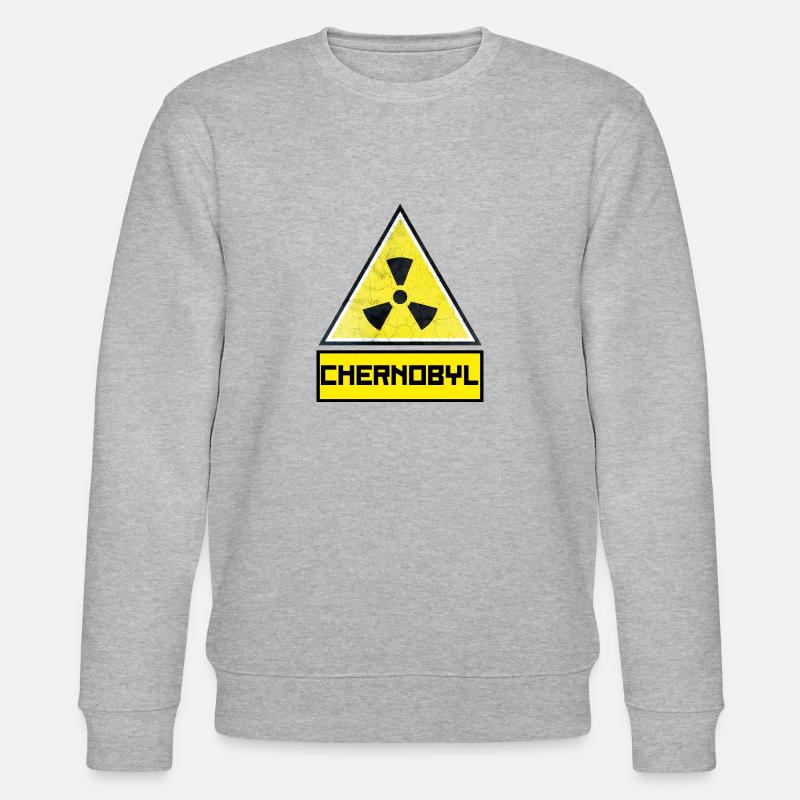 Chernobyl radioactive - Stanley/Stella CHANGER Unisex Organic Sweatshirt - heather grey