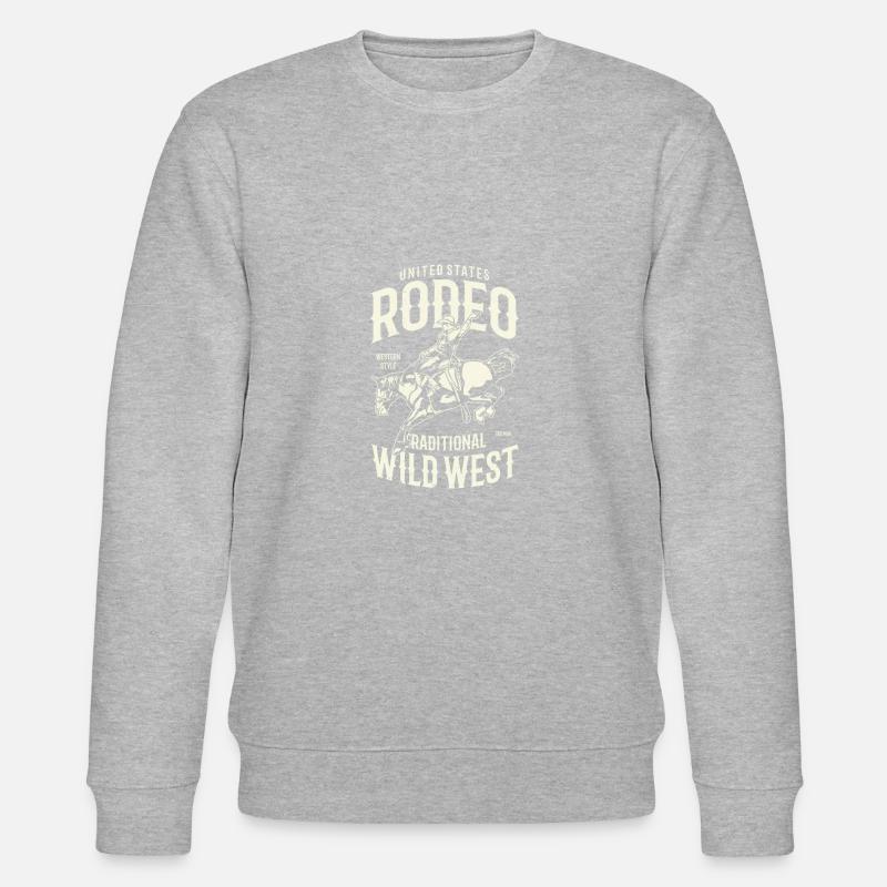 Rodeo - Stanley/Stella Unisex Bio-Sweatshirt CHANGER  - Grau meliert
