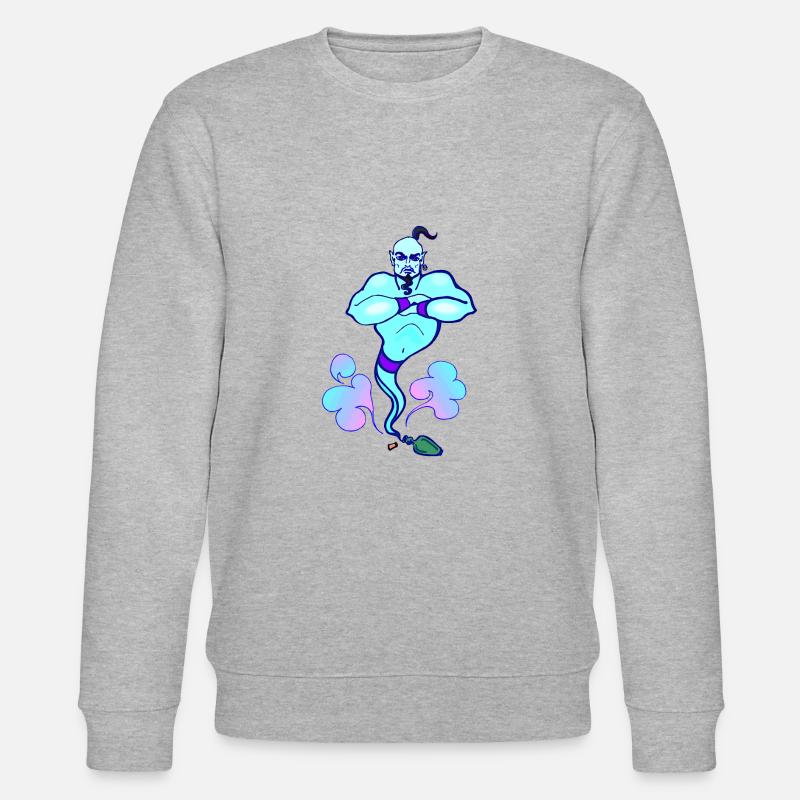 Génie dans la bouteille - Sweat bio CHANGER Stanley/Stella Unisexe - gris chiné