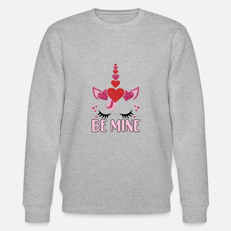 Sei mein - Stanley/Stella Unisex Bio-Sweatshirt CHANGER  - Grau meliert