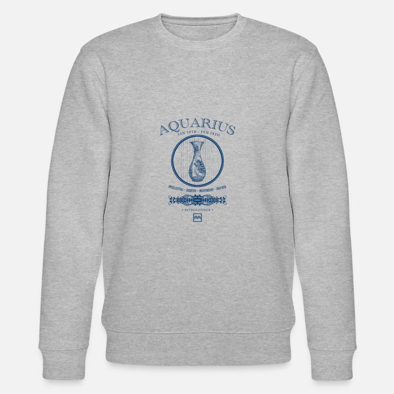 Wassermann - Stanley/Stella Unisex Bio-Sweatshirt CHANGER  - Grau meliert