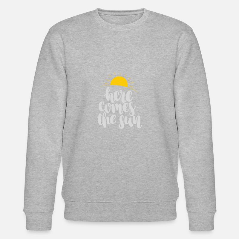 Here comes the sun - Sweat bio CHANGER Stanley/Stella Unisexe - gris chiné
