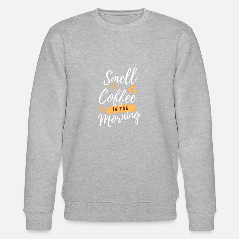 Kaffee | Kaffee - Stanley/Stella Unisex Bio-Sweatshirt CHANGER  - Grau meliert
