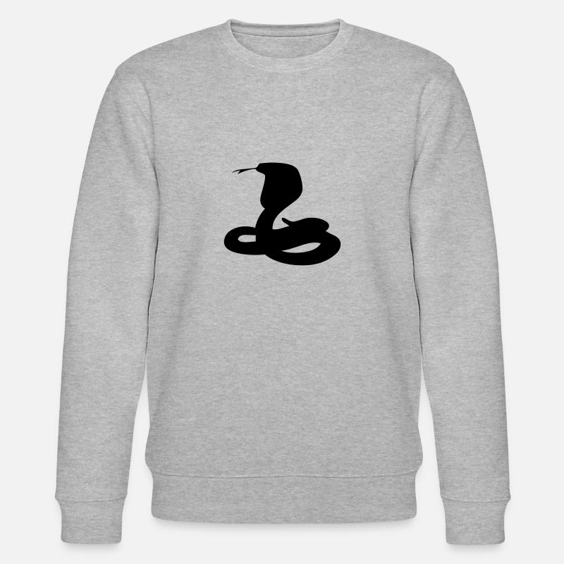 serpent - Sweat bio CHANGER Stanley/Stella Unisexe - gris chiné
