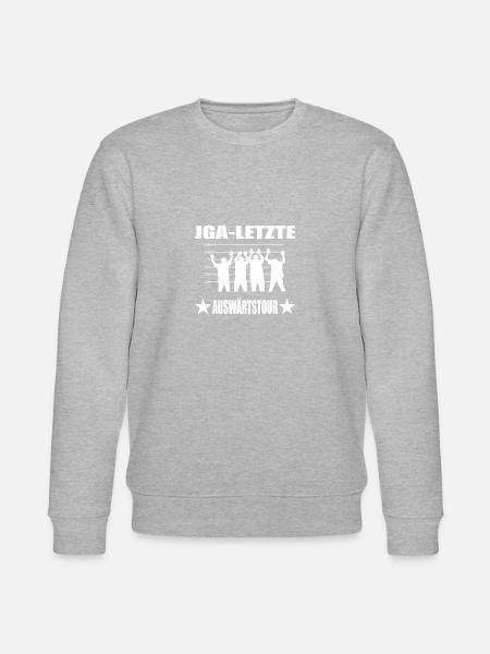Junggesellenabschied - Stanley/Stella Unisex Bio-Sweatshirt CHANGER - Grau meliert
