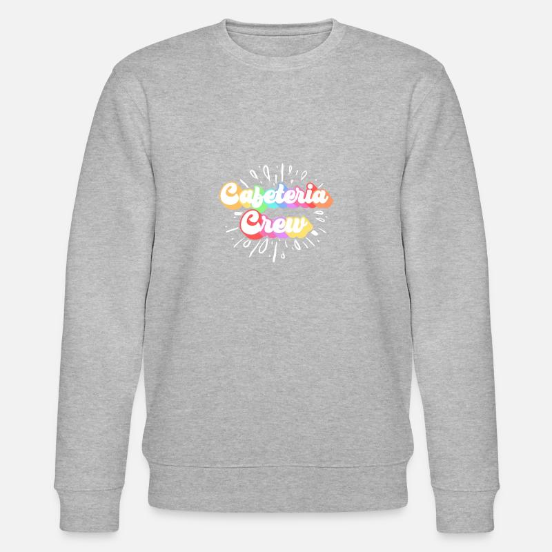 Cafeteria-Besatzung - Stanley/Stella Unisex Bio-Sweatshirt CHANGER  - Grau meliert