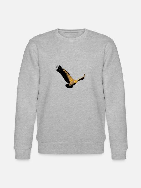 Vulture - Stanley/Stella CHANGER Unisex Organic Sweatshirt - heather grey