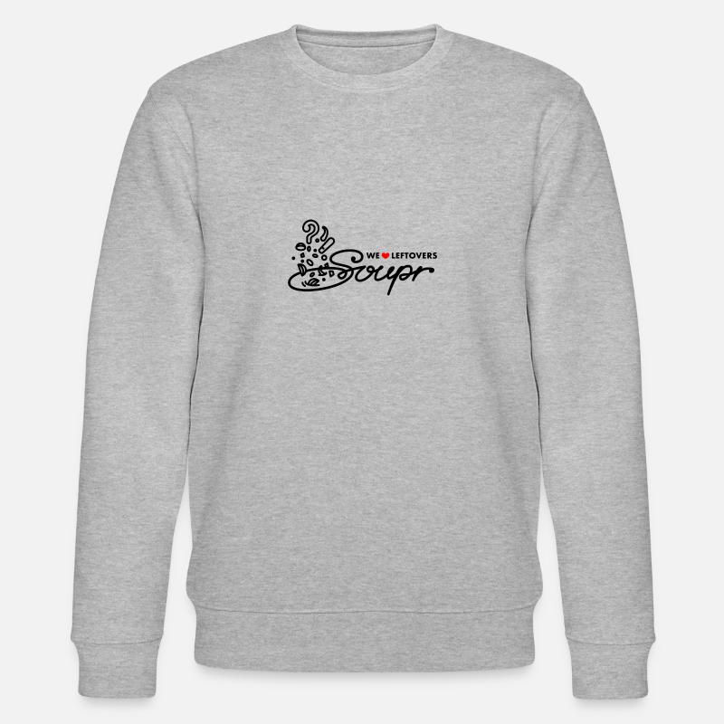 Soupr Reste hinzugefügt - Stanley/Stella Unisex Bio-Sweatshirt CHANGER  - Grau meliert