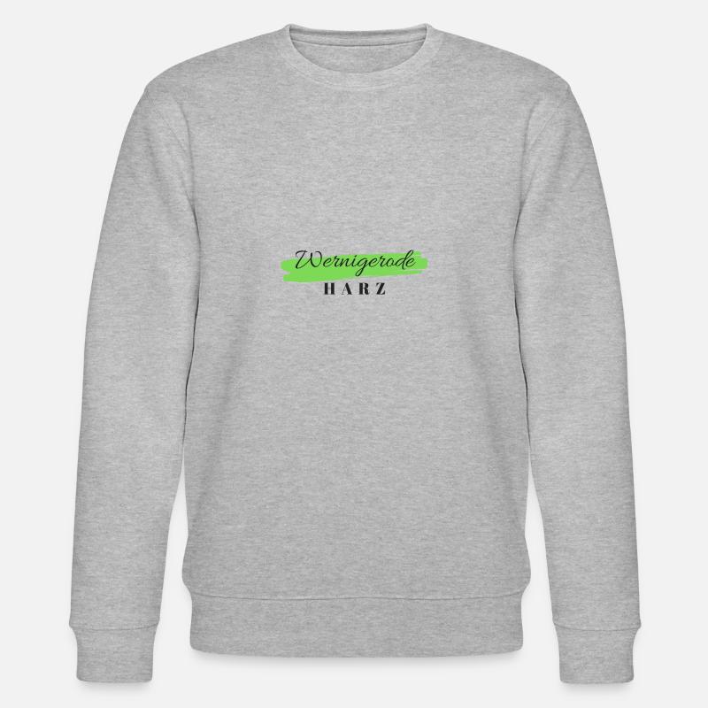 Wernigerode Harz - Stanley/Stella Unisex Bio-Sweatshirt CHANGER  - Grau meliert