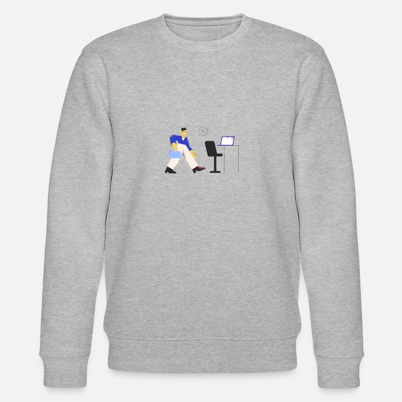 Pablo - Office - Stanley/Stella Unisex Bio-Sweatshirt CHANGER  - Grau meliert