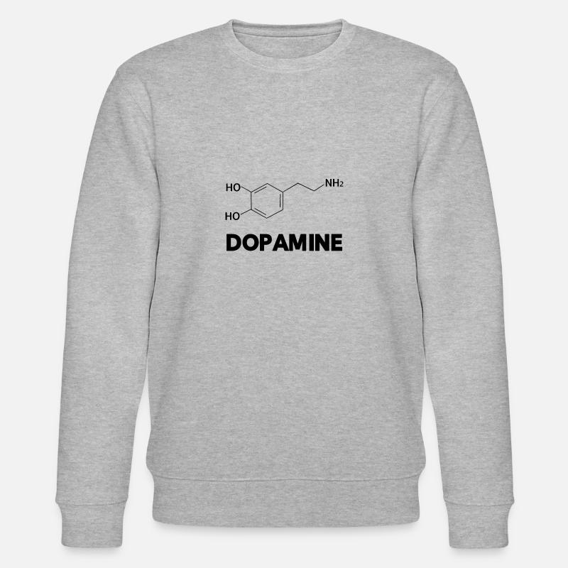Dopamine Molekühl - Sweat bio CHANGER Stanley/Stella Unisexe - gris chiné