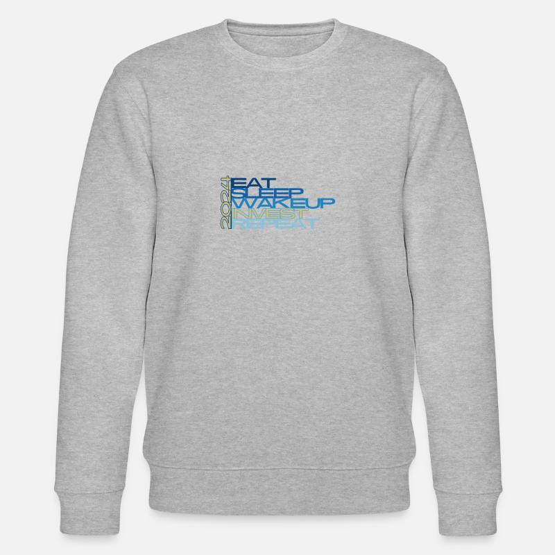 Resolutions 2024 - Stanley/Stella CHANGER Unisex Organic Sweatshirt - heather grey