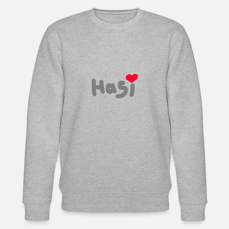 Hasi - Stanley/Stella Unisex Bio-Sweatshirt CHANGER  - Grau meliert
