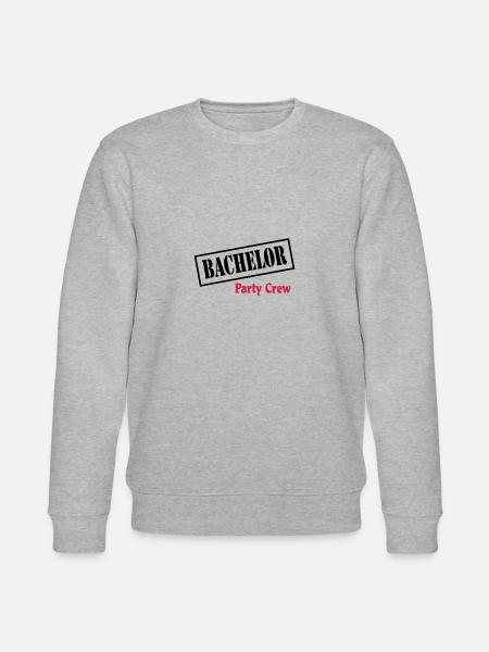 Bachelor Party Crew - Stanley/Stella Unisex Bio-Sweatshirt CHANGER  - Grau meliert