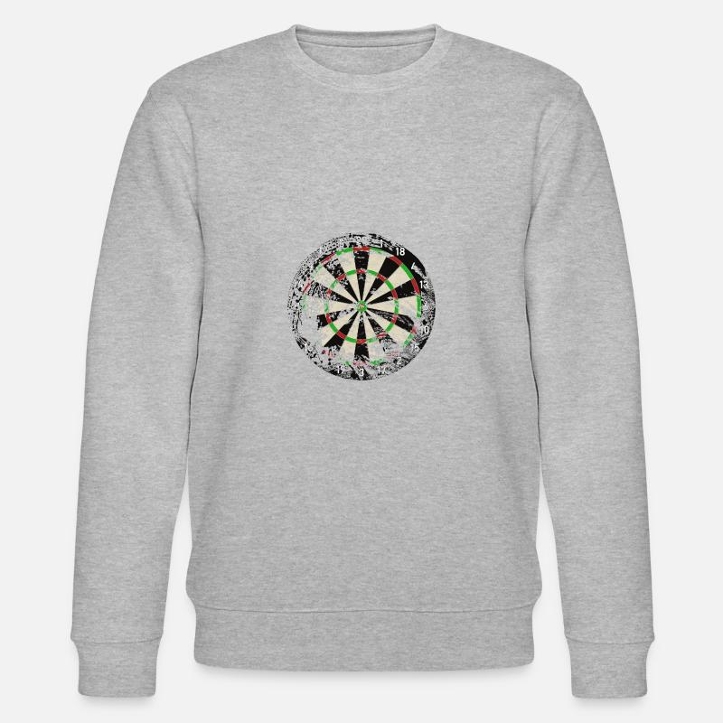 Dartscheibe - Stanley/Stella Unisex Bio-Sweatshirt CHANGER  - Grau meliert