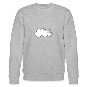 cloud - Stanley/Stella CHANGER Unisex Organic Sweatshirt - heather grey - Front - Nik (191cm) & Marisol (170cm)