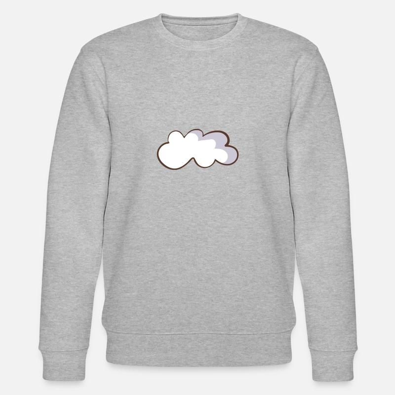 Wolke - Stanley/Stella Unisex Bio-Sweatshirt CHANGER - Grau meliert
