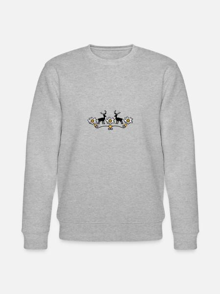 Traditional motif - Stanley/Stella CHANGER Unisex Organic Sweatshirt - heather grey