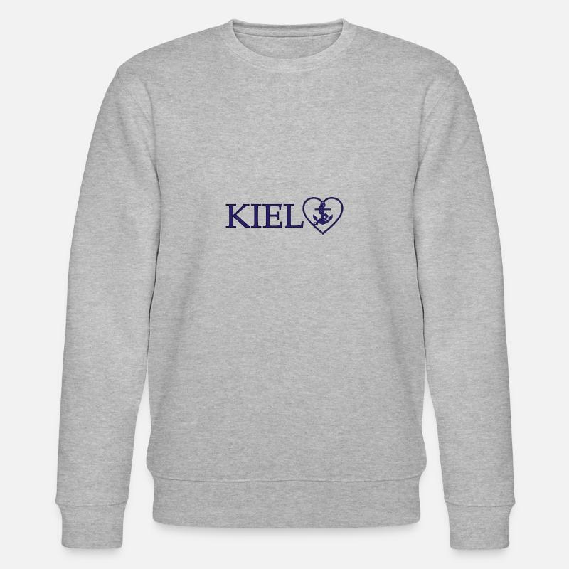 KIEL - Stanley/Stella Unisex Bio-Sweatshirt CHANGER  - Grau meliert