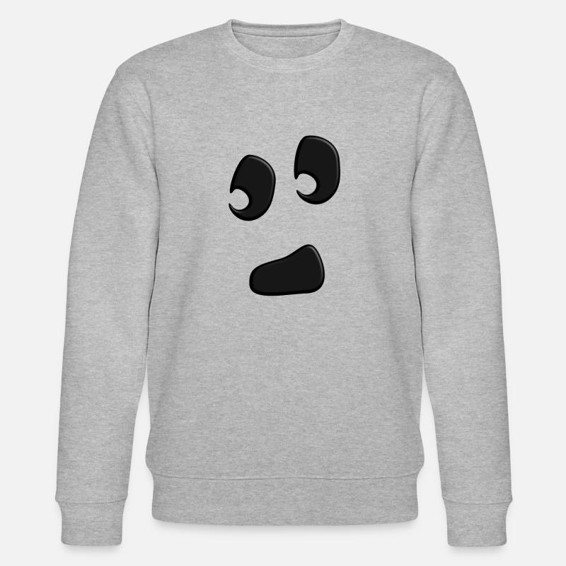 Fantôme d'Halloween - Sweat bio CHANGER Stanley/Stella Unisexe - gris chiné