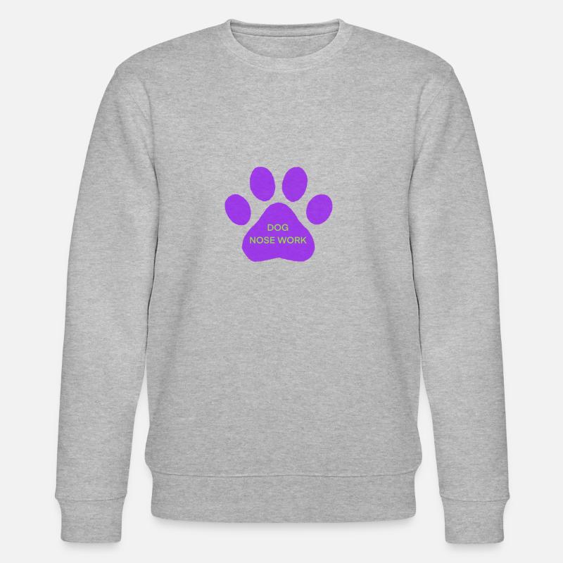 Nase Arbeitshund - Stanley/Stella Unisex Bio-Sweatshirt CHANGER  - Grau meliert