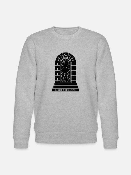 Dark Portal - Darkness - Stanley/Stella CHANGER Unisex Organic Sweatshirt - heather grey