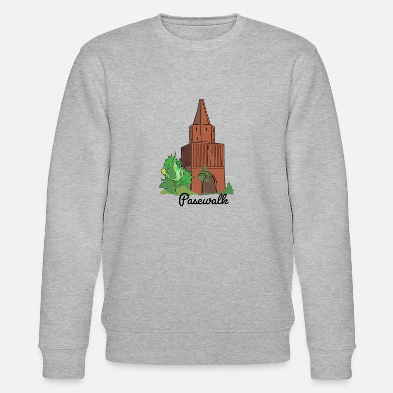 Pasewalk - Stanley/Stella Unisex Bio-Sweatshirt CHANGER  - Grau meliert