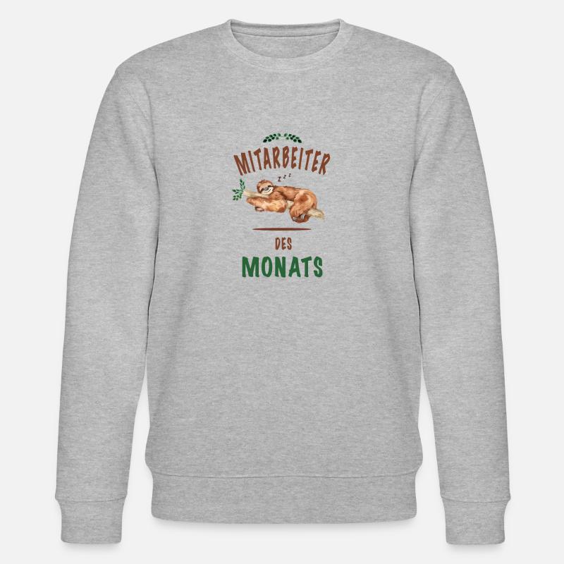 Mitarbeiter des Monats - Stanley/Stella Unisex Bio-Sweatshirt CHANGER  - Grau meliert