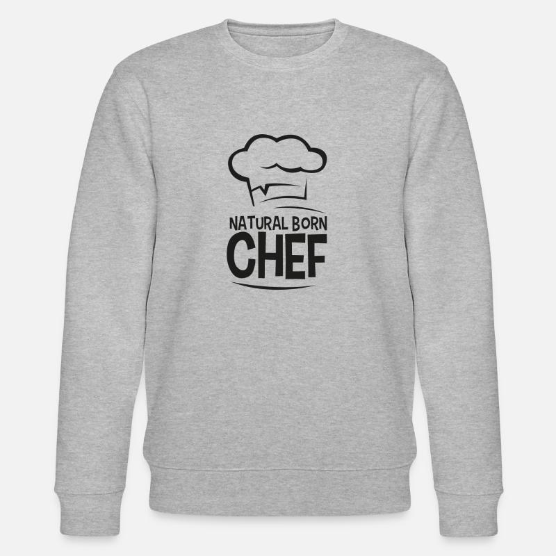 Chef né - Sweat bio CHANGER Stanley/Stella Unisexe - gris chiné