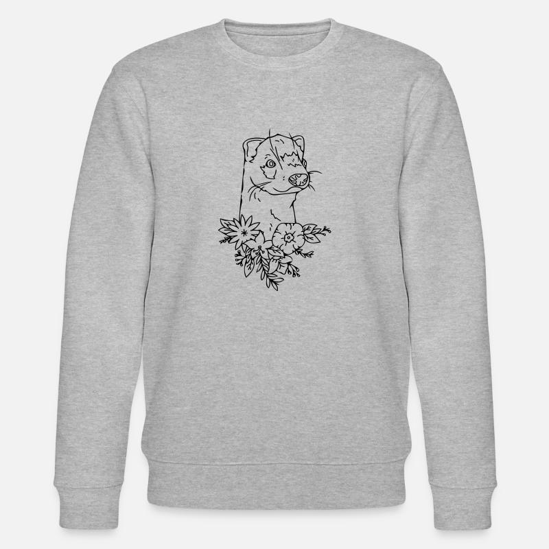 Nerz - Stanley/Stella Unisex Bio-Sweatshirt CHANGER  - Grau meliert