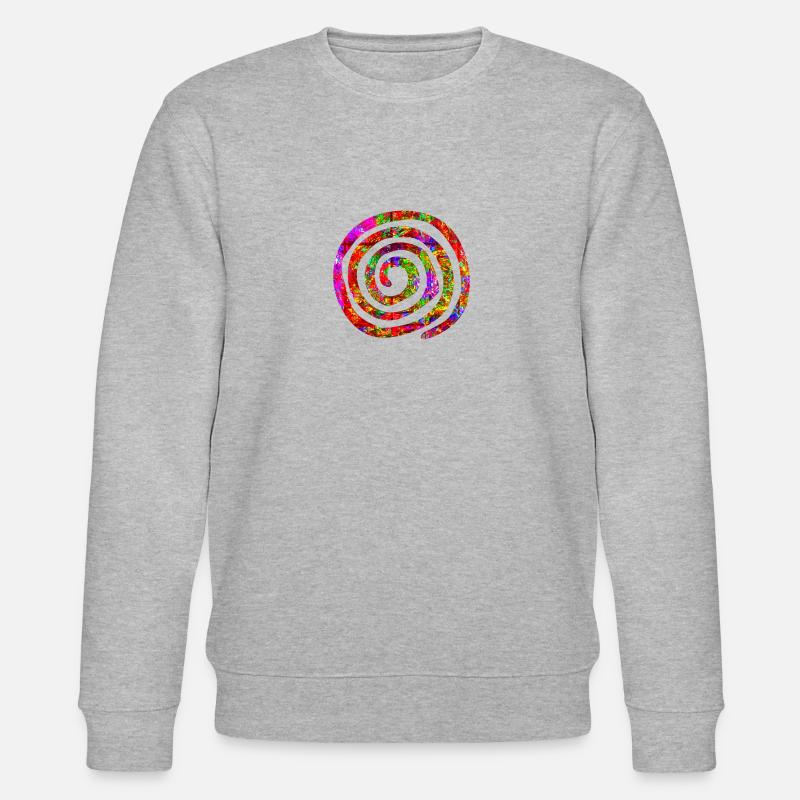 Spiral - Stanley/Stella Unisex Bio-Sweatshirt CHANGER  - Grau meliert