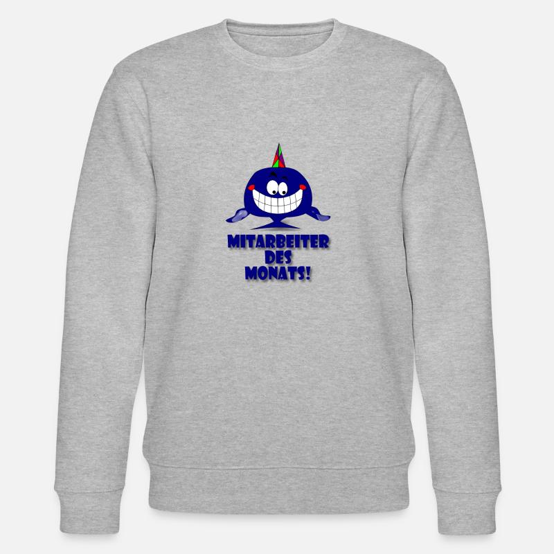 Mitarbeiter des Monats - Stanley/Stella Unisex Bio-Sweatshirt CHANGER  - Grau meliert