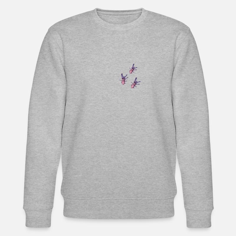 Invasion des araignées araignées araignées - Sweat bio CHANGER Stanley/Stella Unisexe - gris chiné