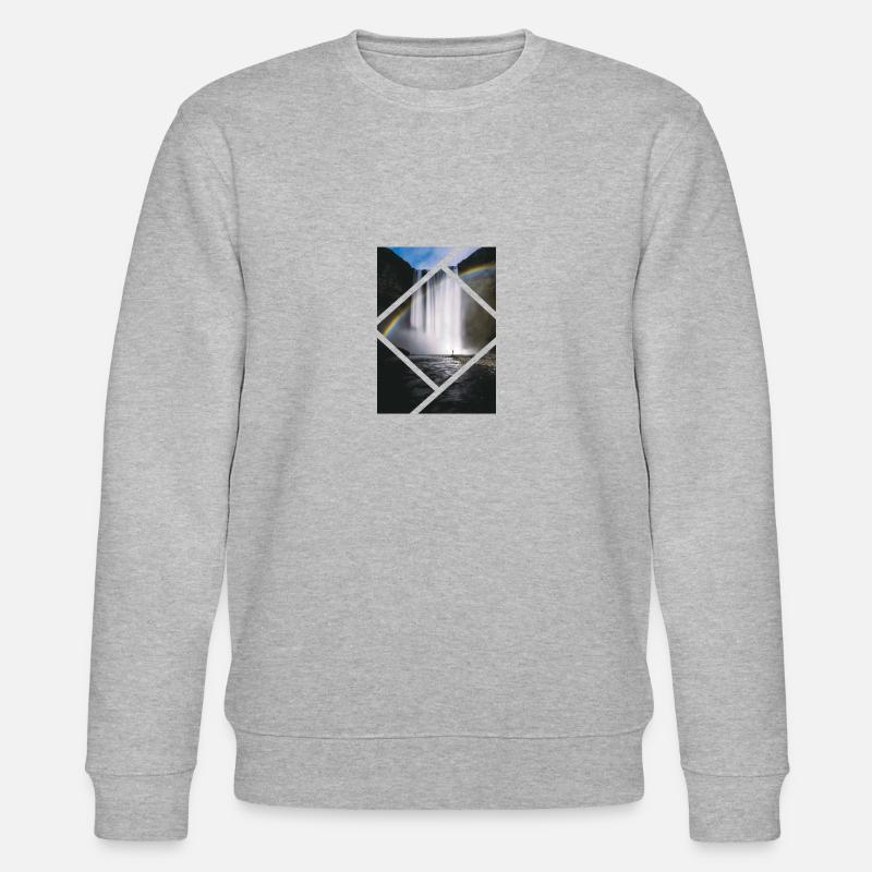 Fall Shape - Stanley/Stella Unisex Bio-Sweatshirt CHANGER  - Grau meliert