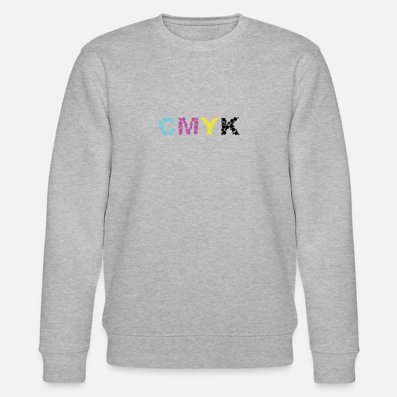 CMYK - Stanley/Stella Unisex Bio-Sweatshirt CHANGER  - Grau meliert