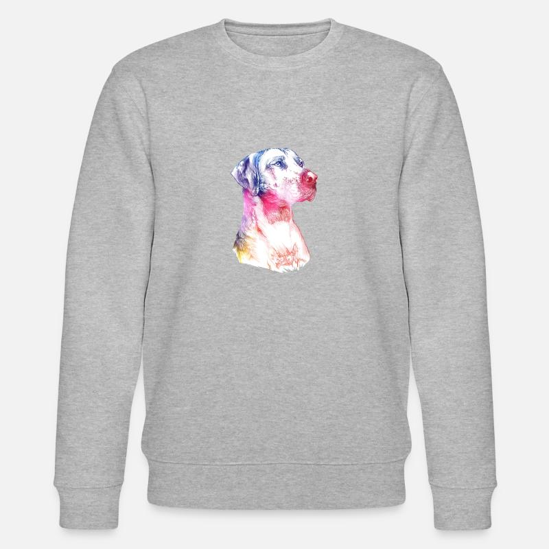 Rhodesian Ridgeback - Stanley/Stella Unisex Bio-Sweatshirt CHANGER  - Grau meliert