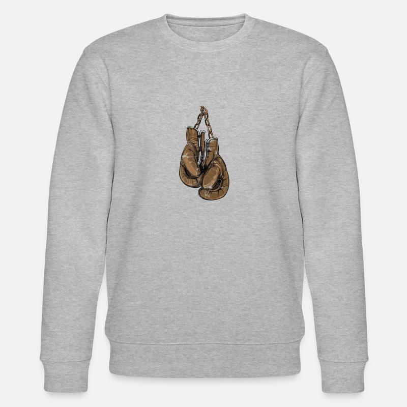 Boxer Handschuhe - Stanley/Stella Unisex Bio-Sweatshirt CHANGER  - Grau meliert
